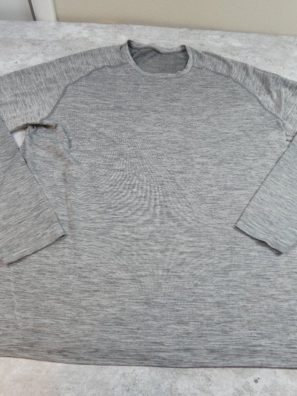 Lululemon Grey Metal Vent Tech Performance Pullover